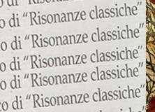 Risonanze classiche di Lucia Schiavone