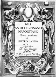 Frontespizio libro Dell'antico Ginnasio napoletano